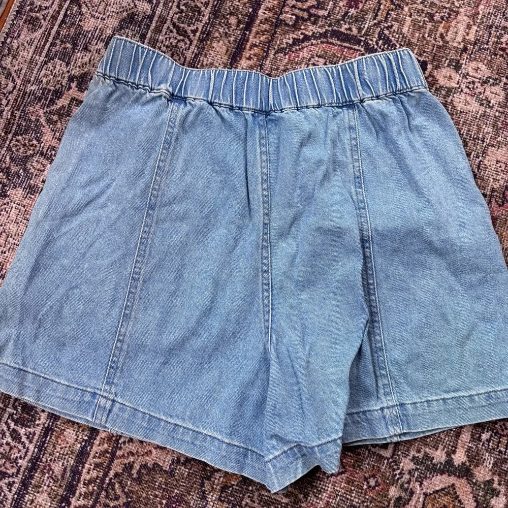 NWT Madewell pull on denim‎ shorts
